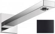 Тримач верхнього душу Hansgrohe Square 38,9 см чорний матовий 27694670