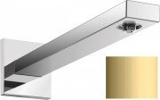 Держатель верхнего душа Hansgrohe Square 38,9 см полированное золото 27694990