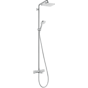 Душова система Hansgrohe Croma E Showerpipe 280 1jet з верхнім і ручним душем хром 27687000