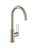 Смеситель для раковины Hansgrohe Axor Uno шлифованный никель 38036820
