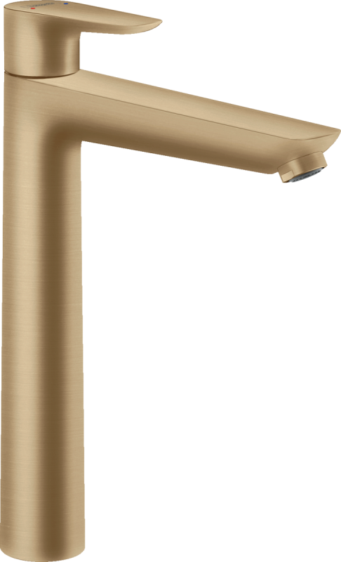 Змішувач для раковини Hansgrohe Talis E 240 змішувач із зливним гарнітуром бронза шліфована 71716140