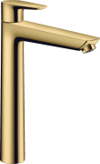 Смеситель для раковины Hansgrohe Talis E 240 однорычажный полированное золото 71717990