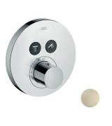 Термостат для душа Hansgrohe Axor ShowerSelect шлифованный никель 36723820