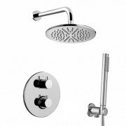 Душевая система скрытого монтажа PAFFONI LEVEL KIT LIQ018 CR цвет- хром