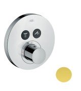 Термостат для душа Hansgrohe Axor ShowerSelect 2 потребителя золото 36723930