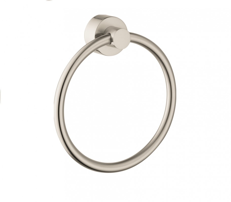 Держатель для полотенец Hansgrohe Axor Uno кольцевй шлифованный никель 41521820