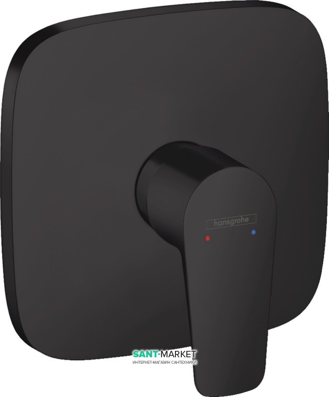 Смеситель для душа Hansgrohe Talis E однорычажный черный матовый 71765670
