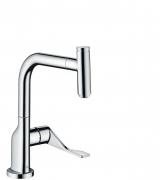 Смеситель для кухни Hansgrohe Axor Citterio с вытяжным душем хром 39864000