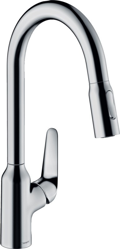 Смеситель для кухни Hansgrohe Focus M42 220 с вытяжным душем 2jet sBox хром 71820000