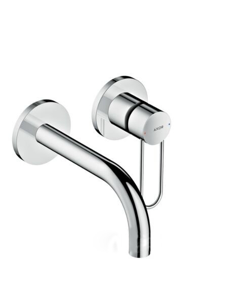 Смеситель для раковины Hansgrohe Axor Uno настенный хром 38121000