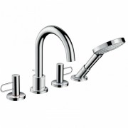Змішувач для ванни Hansgrohe Axor Uno на 4 отвори хром 38445000