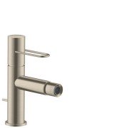 Смеситель для биде Hansgrohe Axor Uno однорычажный шлифованный никель 38211820