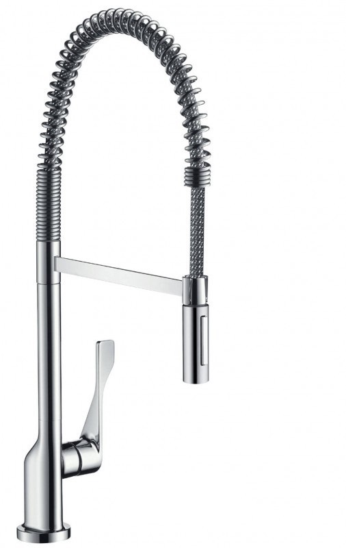 Смеситель для кухни Hansgrohe Axor Citterio Semi-Pro с вытяжным душем хром 39842000
