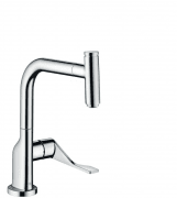 Смеситель для кухни Hansgrohe Axor Citterio с вытяжным душем хром 39864000