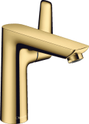Смеситель для раковины Hansgrohe Talis E 150 однорычажный со сливным гарнитуром полированное золото 71754990
