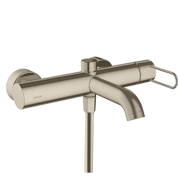 Змішувач для ванни Hansgrohe Axor Uno шліфований нікель 38421820