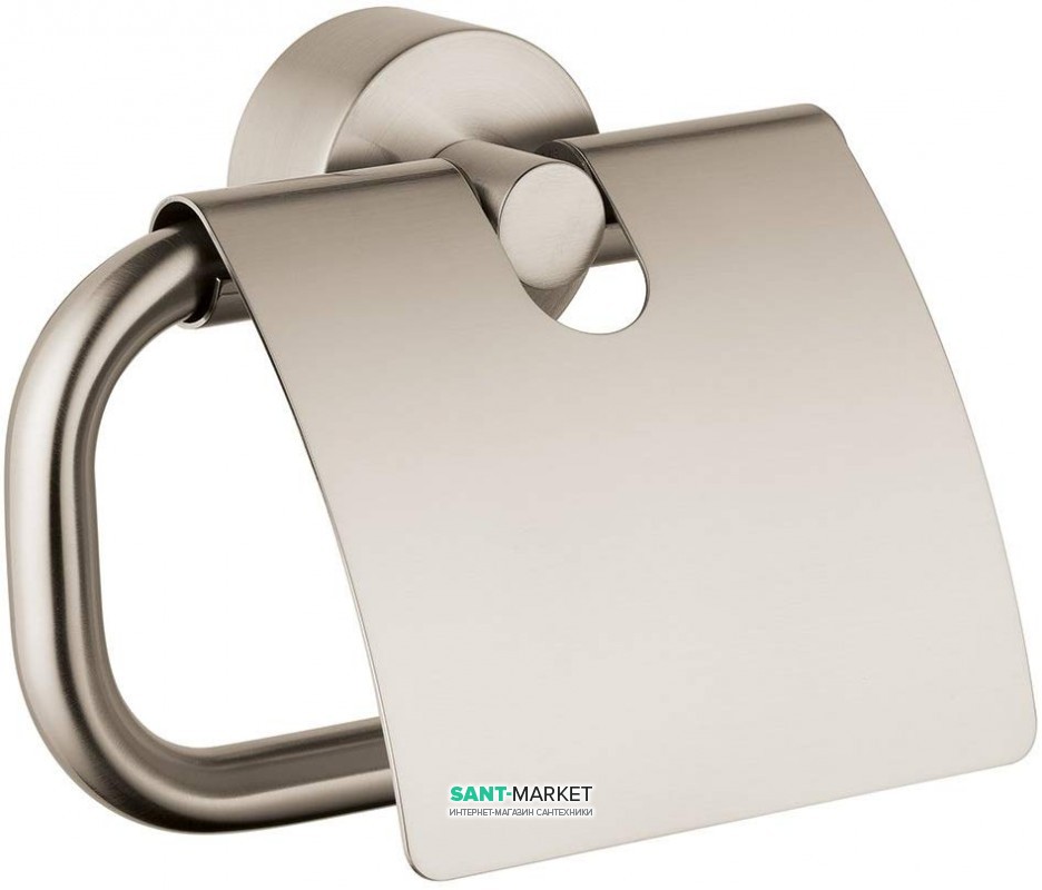 Держатель для туалетной бумаги Hansgrohe Axor Uno шлифованный никель 41538820