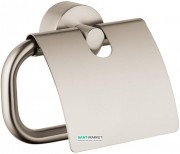 Тримач для туалетного паперу Hansgrohe Axor Uno шліфований нікель 41538820