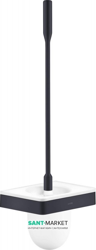 Ершик для унитаза Hansgrohe Axor Universal Accessories настенный чёрный 42835350