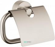 Держатель для туалетной бумаги Hansgrohe Axor Uno шлифованный никель 41538820