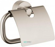 Держатель для туалетной бумаги Hansgrohe Axor Uno шлифованный никель 41538820