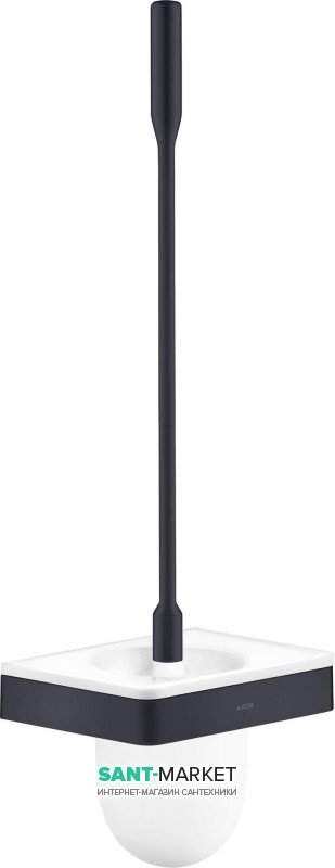 Ершик для унитаза Hansgrohe Axor Universal Accessories настенный чёрный 42835350