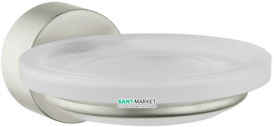 Мыльница для ванной Hansgrohe Axor Uno шлифованный никель 41533820