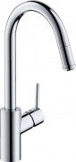 Смеситель для кухни Hansgrohe Talis M52 260 Eco 1jet с вытяжным изливом однорычажный 72832000