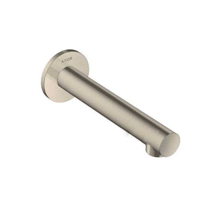 Излив для ванны Hansgrohe Axor Uno прямой шлифованный никель 45410820