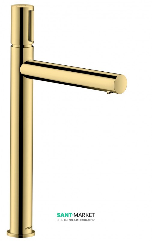 Смеситель для раковины Hansgrohe Axor Uno Select однорычажный золото 45014930