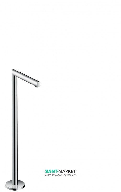 Вилив для ванни Hansgrohe Axor Uno прямий підлоговий хром 45412000