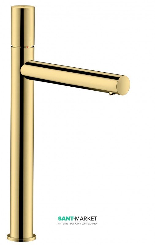 Смеситель для раковины Hansgrohe Axor Uno однорычажный золото 45004930