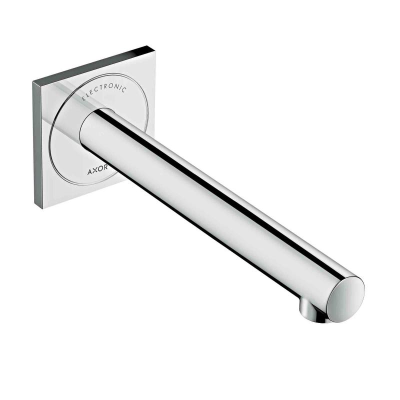 Смеситель для раковины Hansgrohe Axor Uno электронный шлифованный никель 45110820