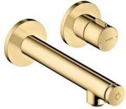 Смеситель для раковины Hansgrohe Axor Uno Select золото 45112930