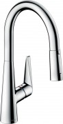 Змішувач для кухні Hansgrohe Talis M51 200 2jet з витяжним виливом змішувач хром 73851000