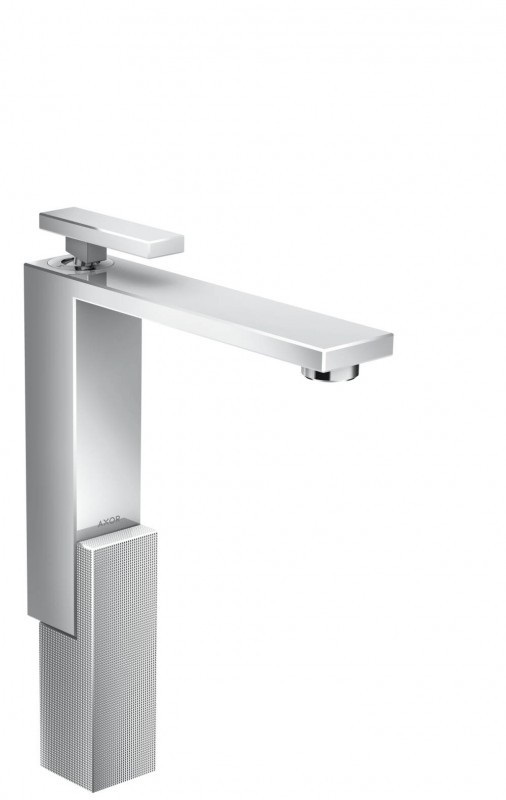 Смеситель для раковины Hansgrohe Axor Edge с алмазной огранкой хром 46031000