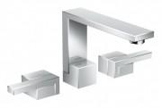 Смеситель для раковины Hansgrohe Axor Edge на 3 отверстия хром 46050000