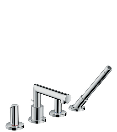 Змішувач на борт ванни Hansgrohe Axor Uno на 4 отвори хром 45444000