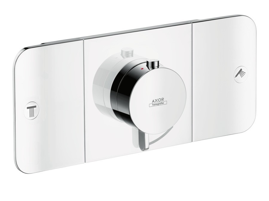 Термостат для душу Hansgrohe Axor One вбудований 2 споживача хром 45712000