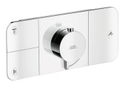 Термостат для душа Hansgrohe Axor One встраиваемый 3 потребителя хром 45713000