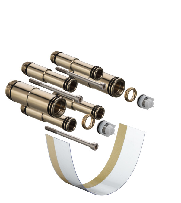 Подовження для прихованої частини модуля термостата Hansgrohe Axor One 25 мм 45790000