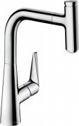 Змішувач для кухні Hansgrohe Talis Select M51 220 1jet sBox з витяжним виливом змішувач хром 73852000