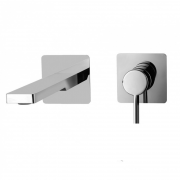 Смеситель для раковины Paffoni Rock однорычажный настенный хром RO 105 CR 70