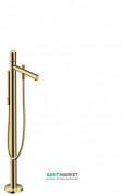 Смеситель для ванной Hansgrohe Axor Uno напольный золото 45416930