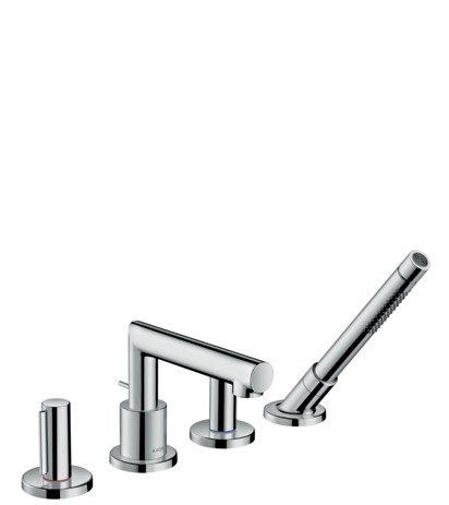 Змішувач на борт ванни Hansgrohe Axor Uno на 4 отвори хром 45444000