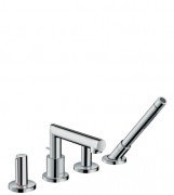 Смеситель на борт ванны Hansgrohe Axor Uno на 4 отверстия хром 45444000