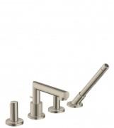 Смеситель на борт ванны Hansgrohe Axor Uno шлифованный никель 45444820