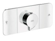 Термостат для душу Hansgrohe Axor One вбудований 2 споживача хром 45712000