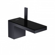 Смеситель для раковины Hansgrohe Axor MyEdition чёрный матовый/чёрное стекло 47010350