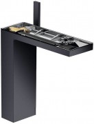 Змішувач для раковини Hansgrohe Axor MyEdition без панелі чорний матовий 47022350